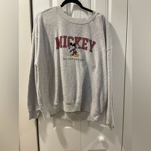 Disney Mickey Mouse Grey Sweatshirt
